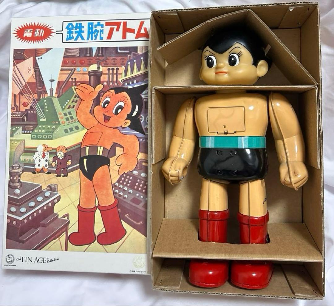 超レア‼️鉄腕アトム　ブリキ(未使用新品/動作確認済み)日本製