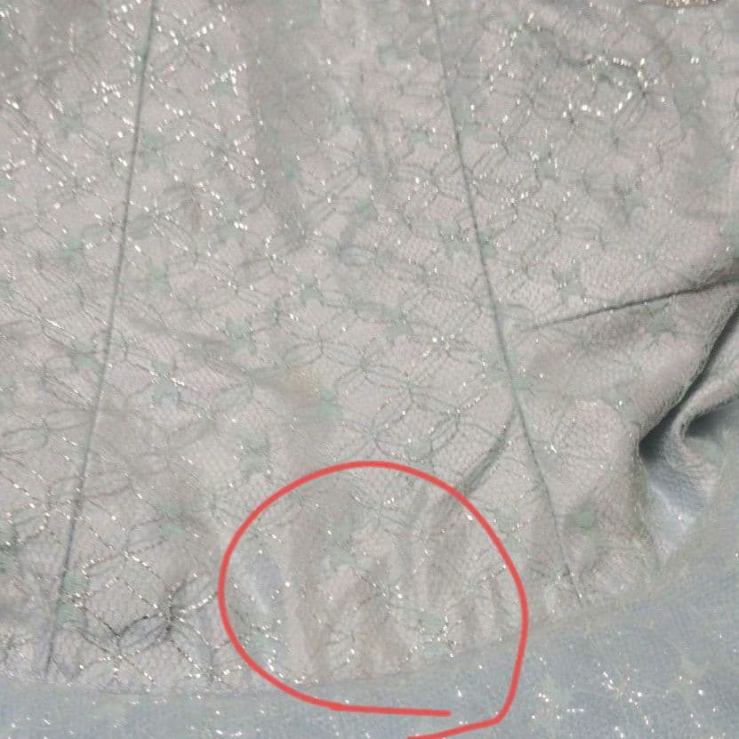 バレエ　水色レースチュチュ　小学校2~3年生　訳ありボン28cm　5着まとめ