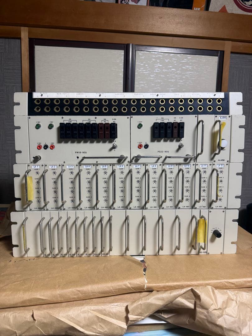 放送機器 アラームオシレータープリアンプ部 【ジャンク】