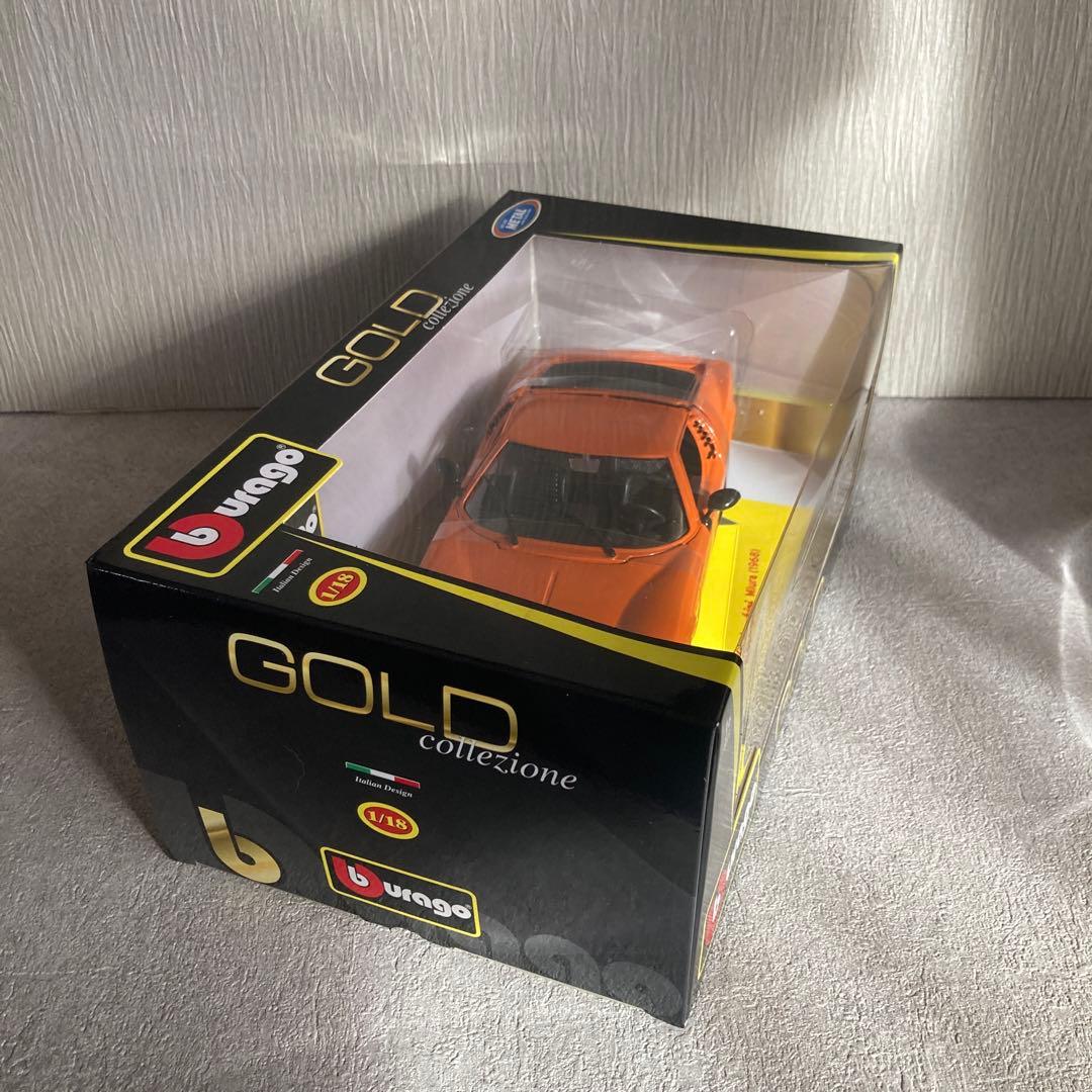 Bburago ブラーゴ　Lamborghini Miura 1/18 オレンジ