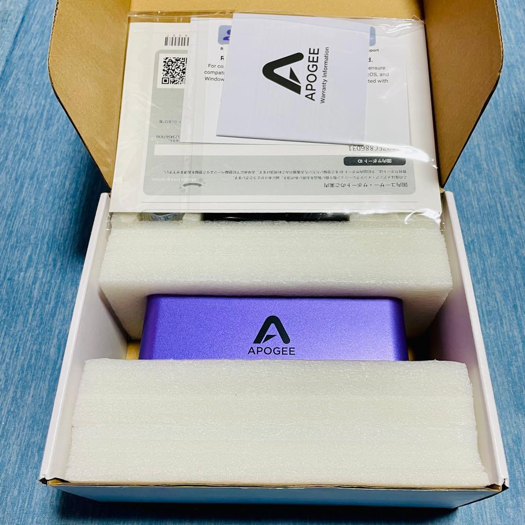 APOGEE BOOM オーディオインターフェイス　極美品
