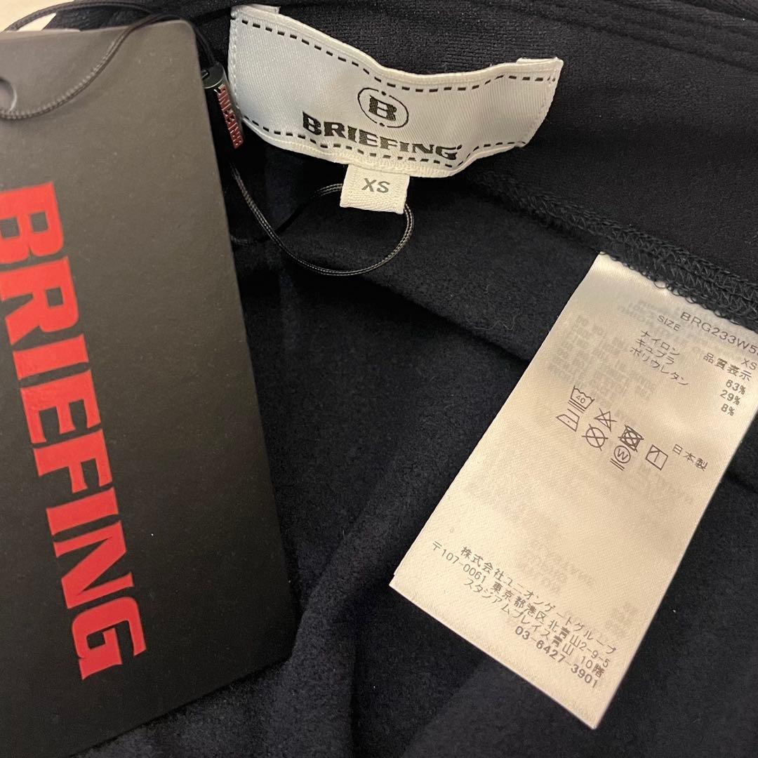 新品★16,500円 BRIEFING 裏起毛ウォームレギンスパンツ 黒