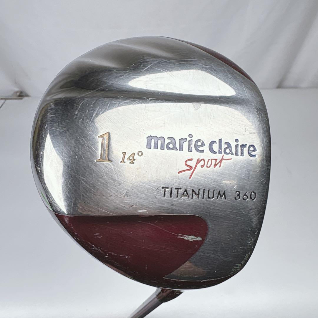 【激安‼️】marie claire レディースゴルフクラブセット バッグ付き