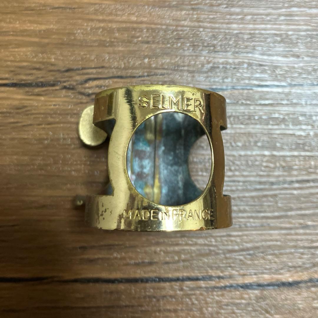 スモールイン　テナーサックス　リガチャー　セルマー