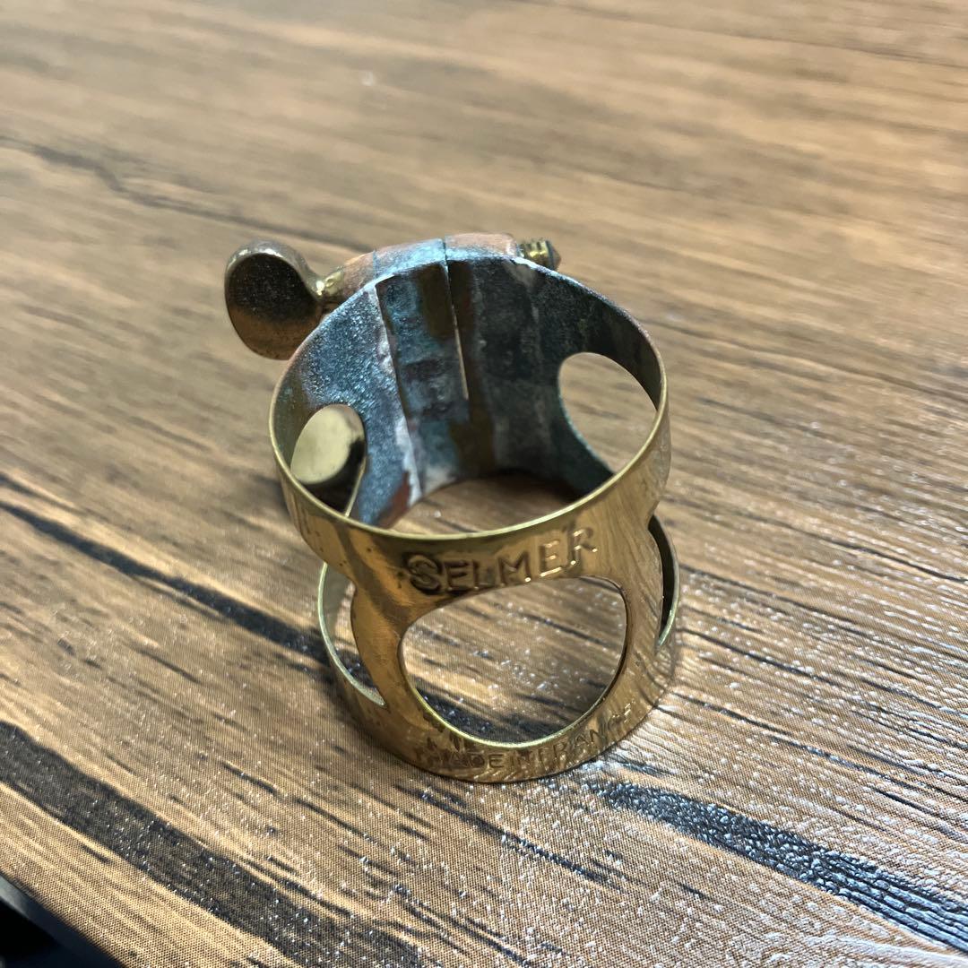 スモールイン　テナーサックス　リガチャー　セルマー