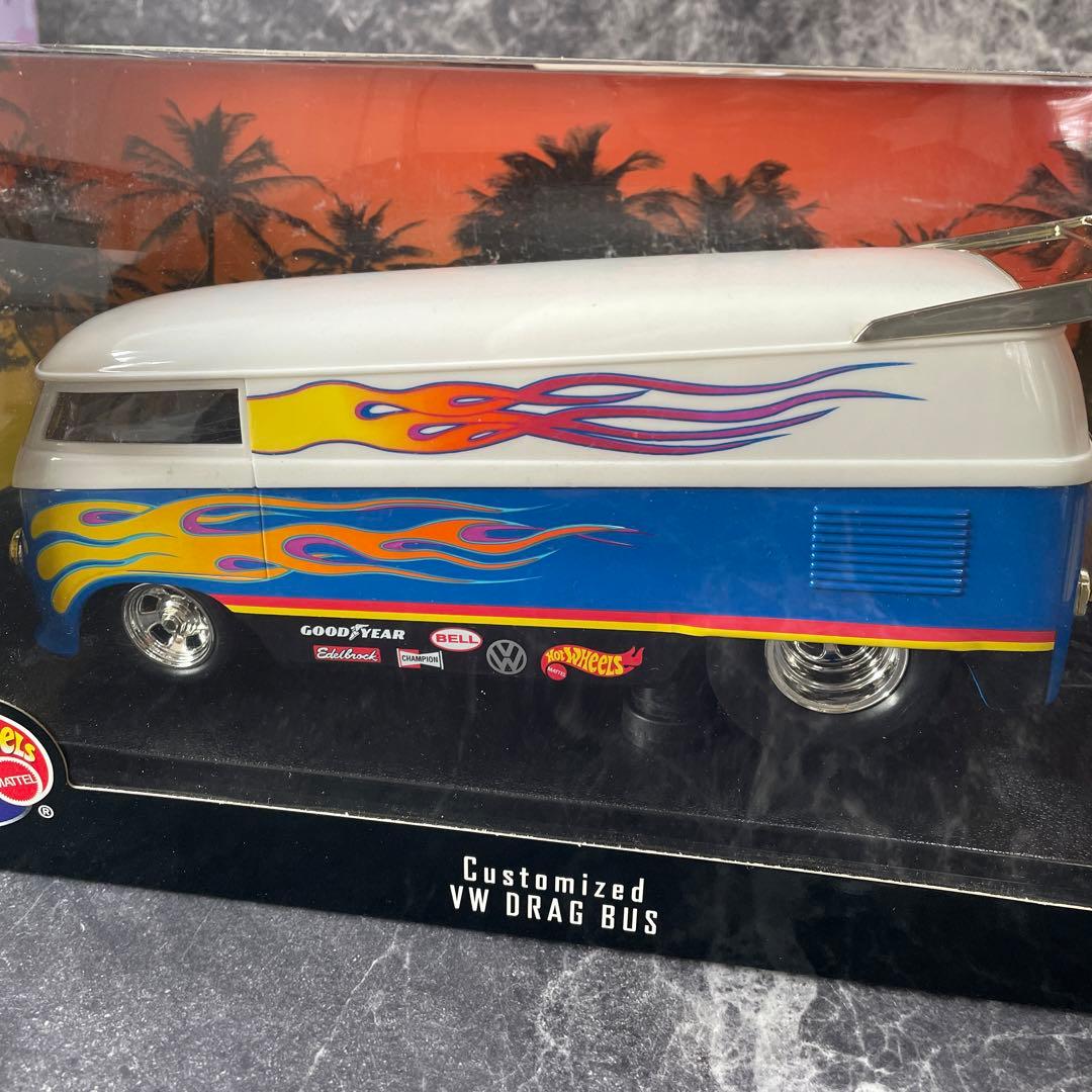 ホットウィール フォルクスワーゲン ドラッグバス カスタマイズドラッグバス　バス