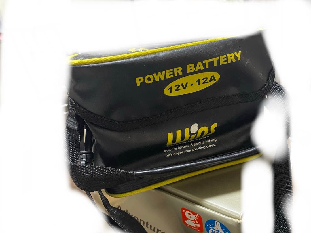 新品RYOBI電動リールバッテリー付き