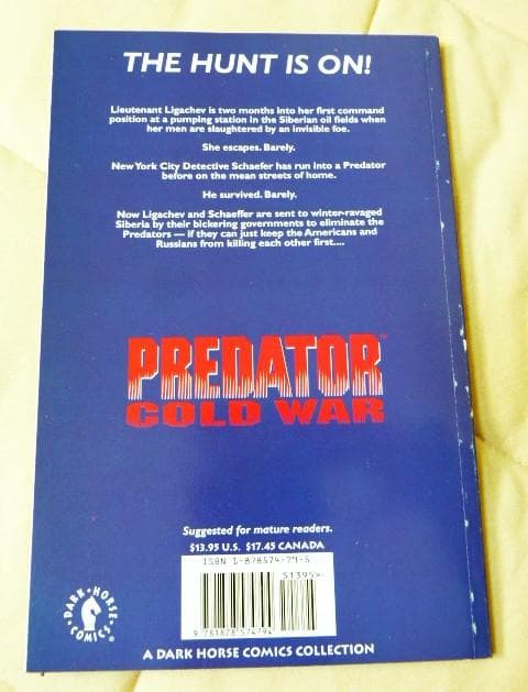 『PREDATOR：COLD WAR』Dark Horse Comics