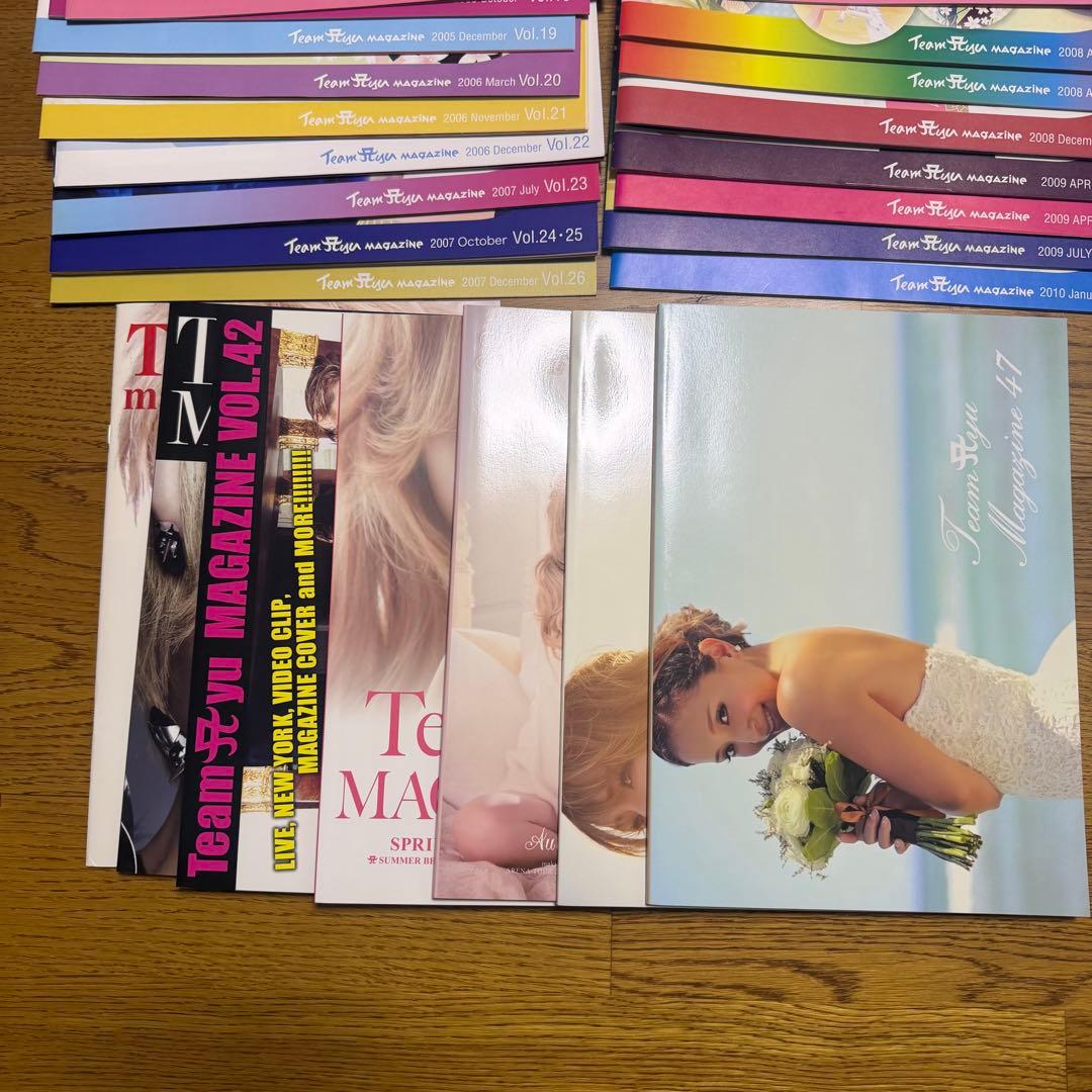 【激レア】浜崎あゆみ TeamAyu TA会報1〜47オマケ付き