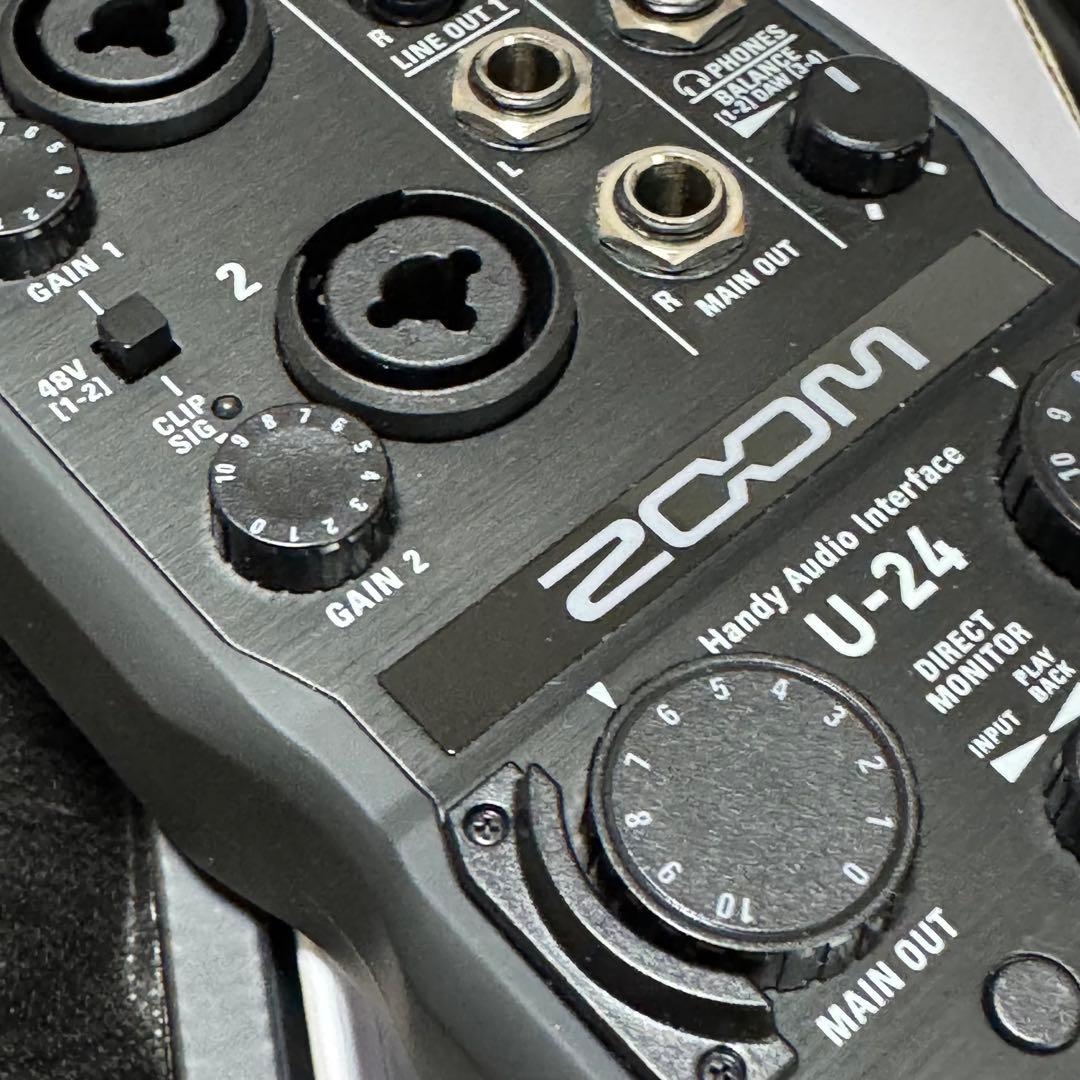 ZOOM U-24 オーディオインターフェイス