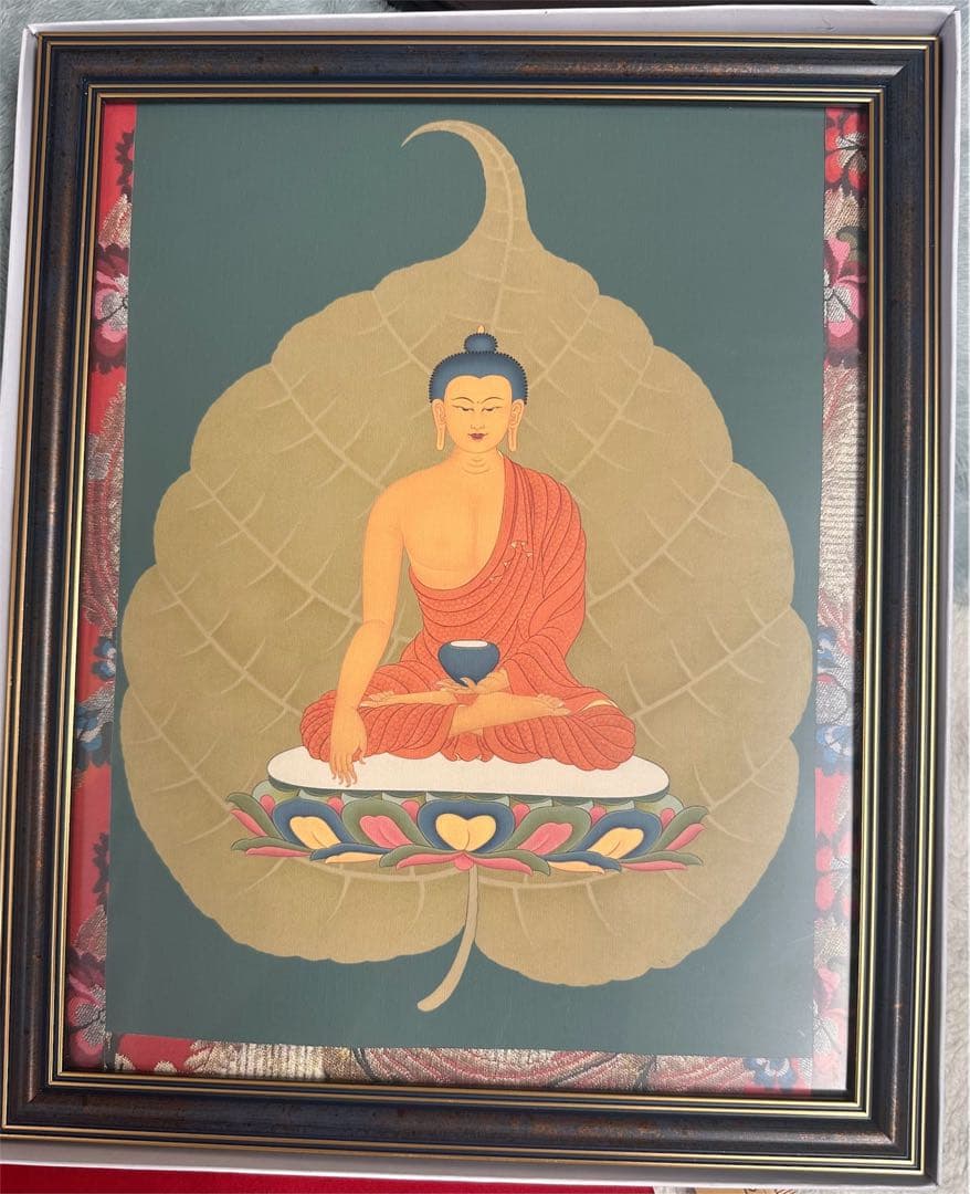 チベット仏画、タンカ　仏陀