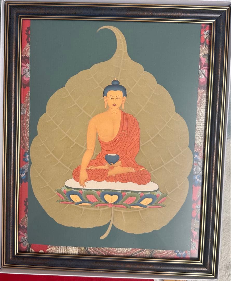 チベット仏画、タンカ　仏陀