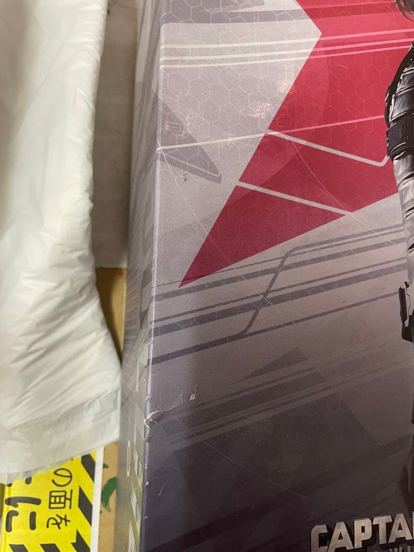 ホットトイズ　キャプテンアメリカ　ウインターソルジャー　開封品　ダメージ有り