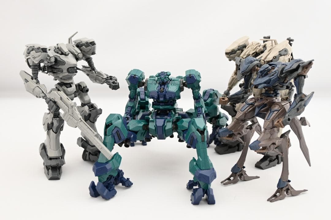 30mm アーマードコアⅥ 7体セット オプション6点 ジャンク 未組立