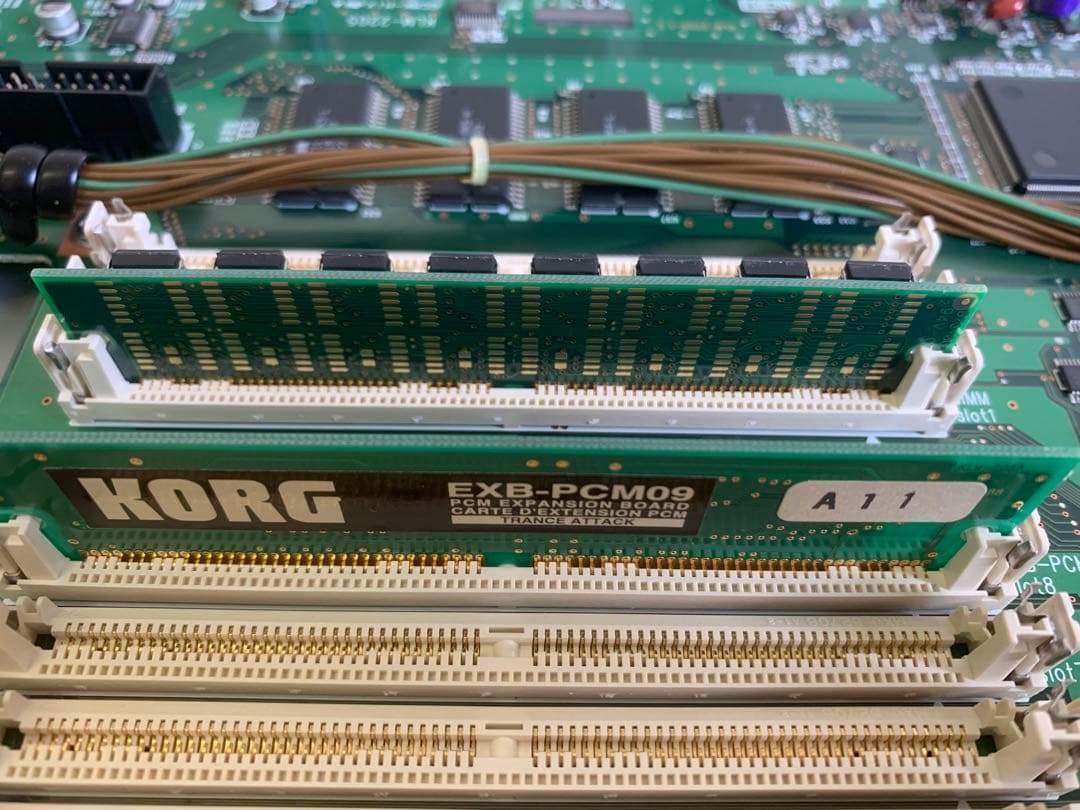 KORG TRITON-Rack 拡張ボード EXB-PCM09 付属