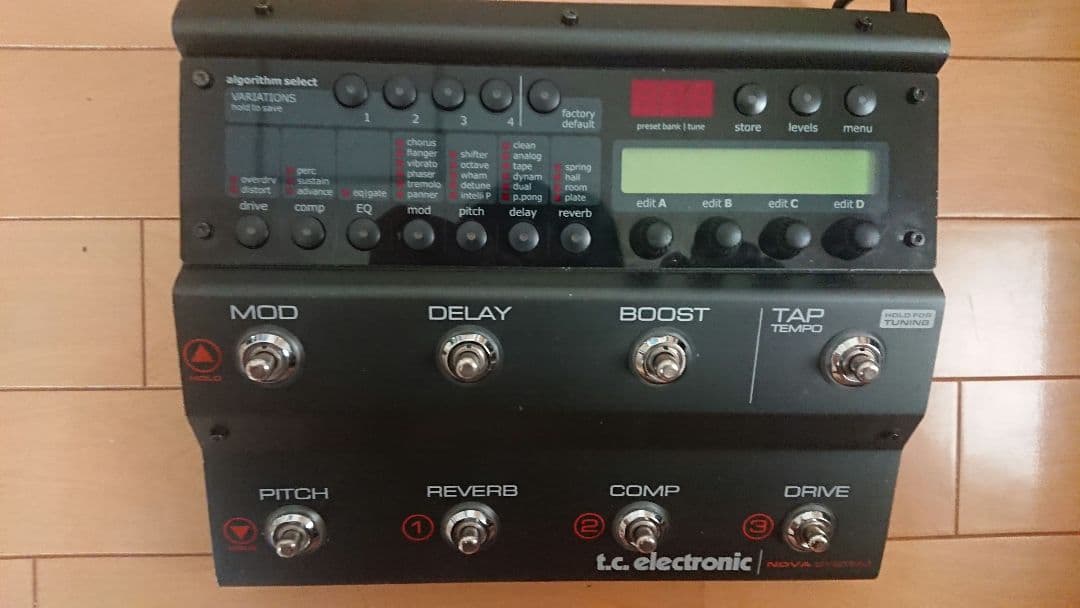 馬*郎様 TC Electronic NOVA system ギター マルチエフ