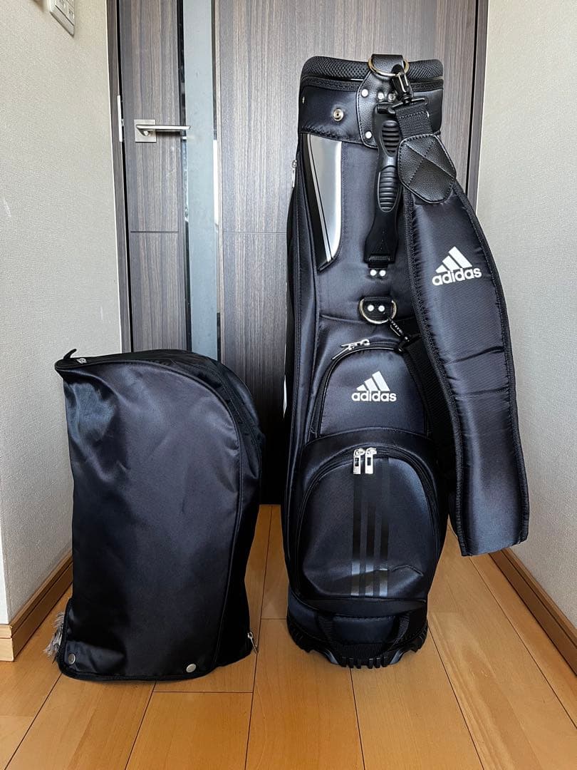 専用　美品adidas アディダス ゴルフ　カートキャディバッグ　XA227 黒
