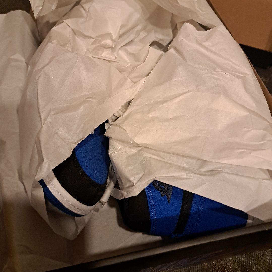 NIKEエアジョーダン1 HIGH OG ブラック/ブルー