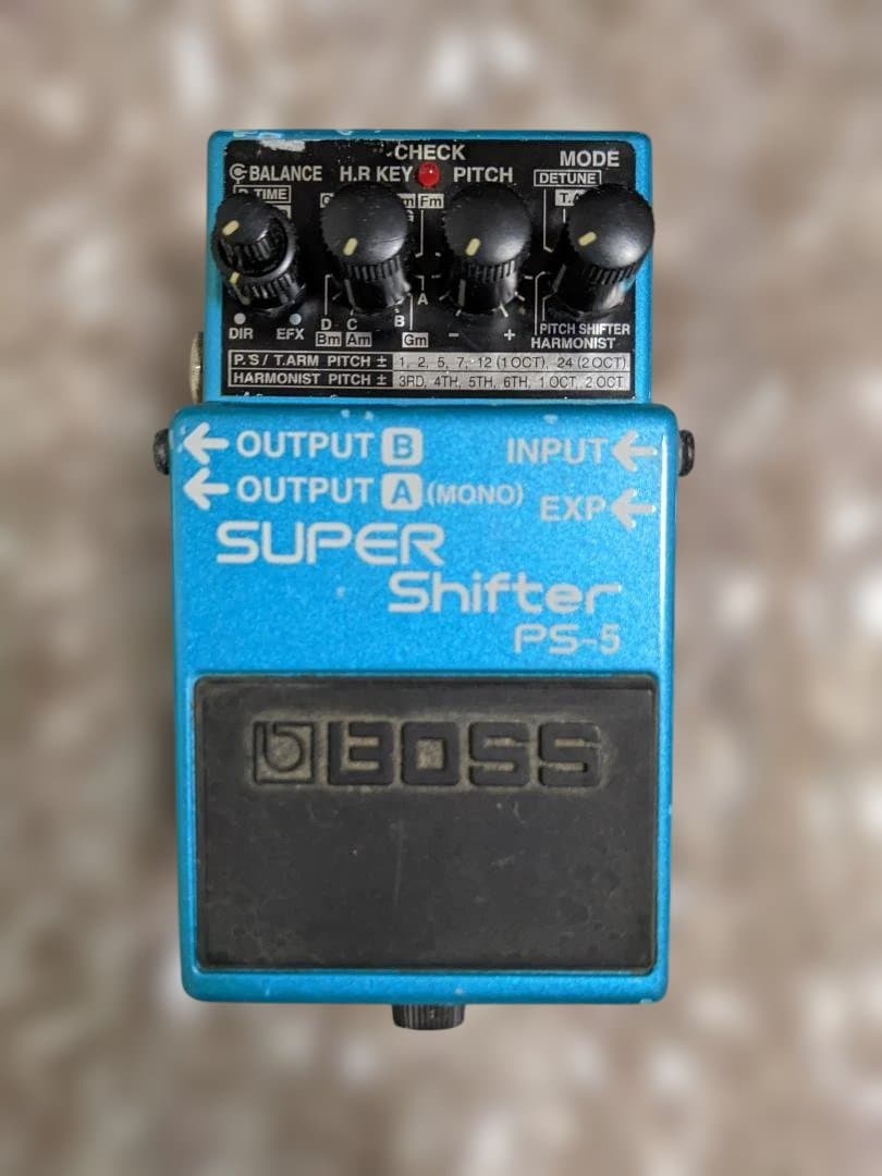 【生産完了品】BOSS PS-5 Super Shifter 箱・説明書付き