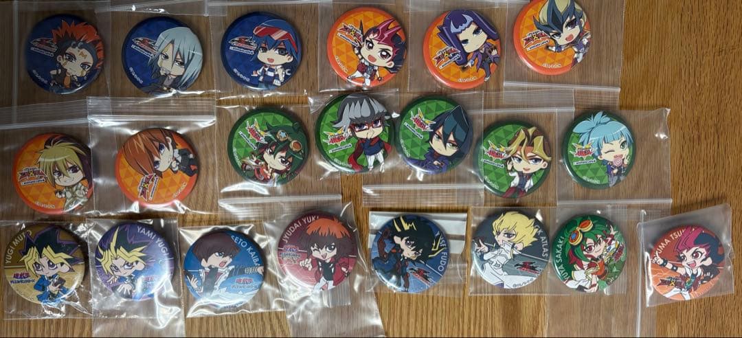 【遊戯王】レア品あり！缶バッジセット①45個