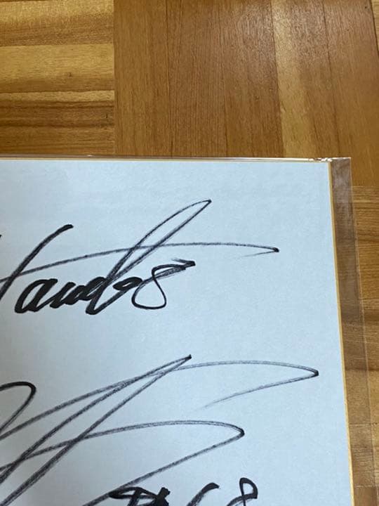 現役引退！ ② 松坂大輔投手 直筆サイン色紙 福岡ソフトバンクホークス