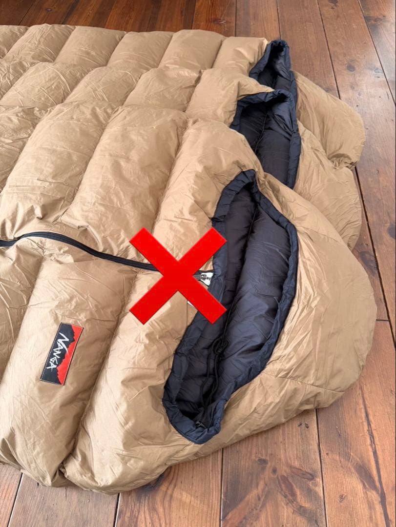 NANGA ナンガ　ダウンシュラフ　オーロラ　350DX 3点セット