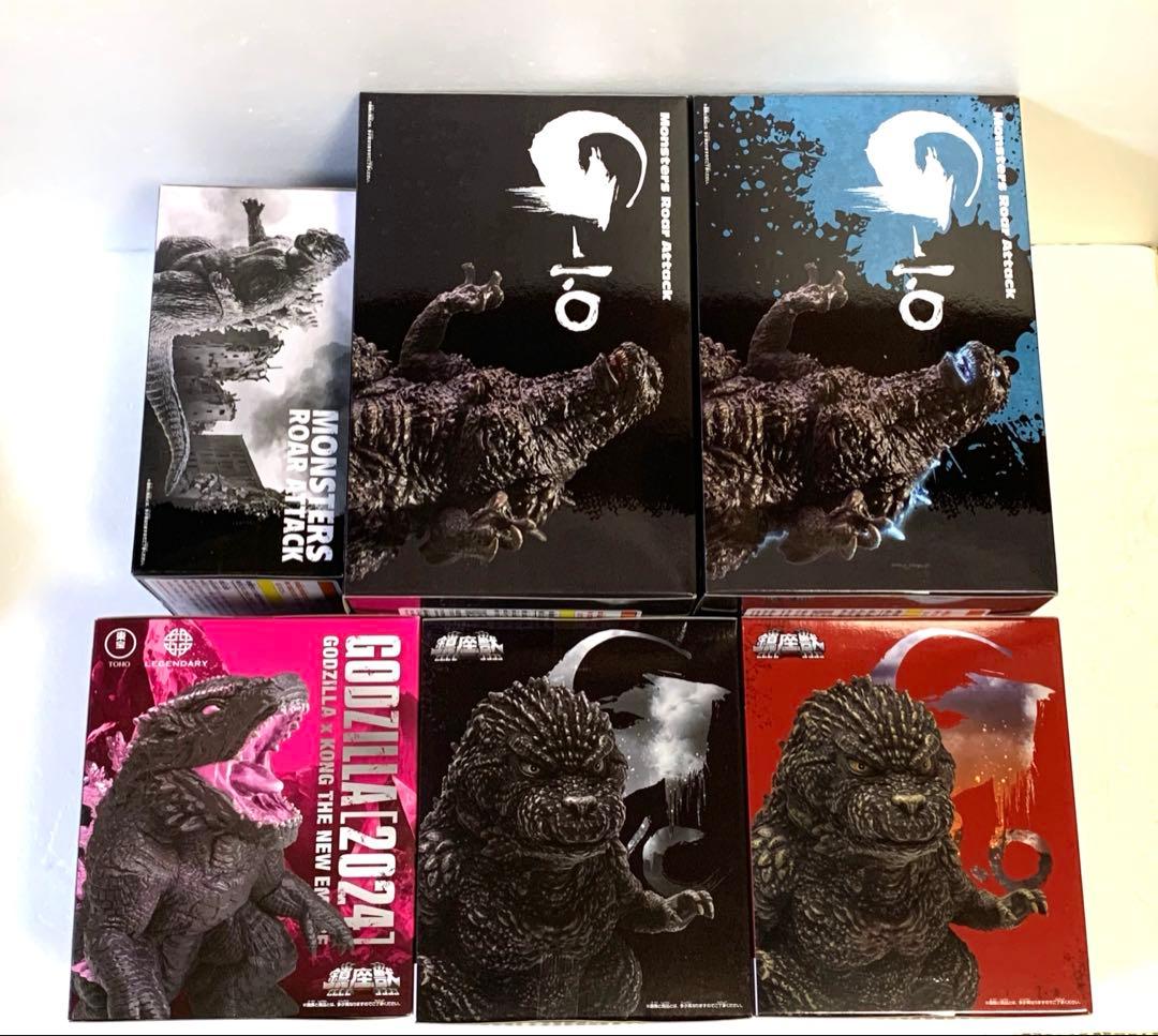 ゴジラ　プライズフィギュア　６点セット（未開封品）