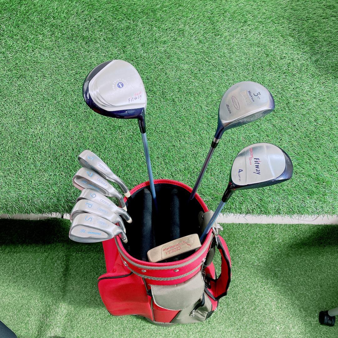 Fitway Mizuno レディース ゴルフクラブ 9本 セット N2375