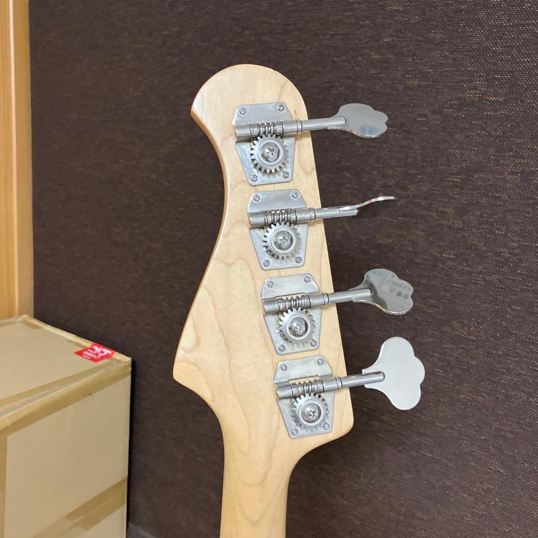 初期ロゴ　バッカス　ユニバース　改ジャズベース　美中古品