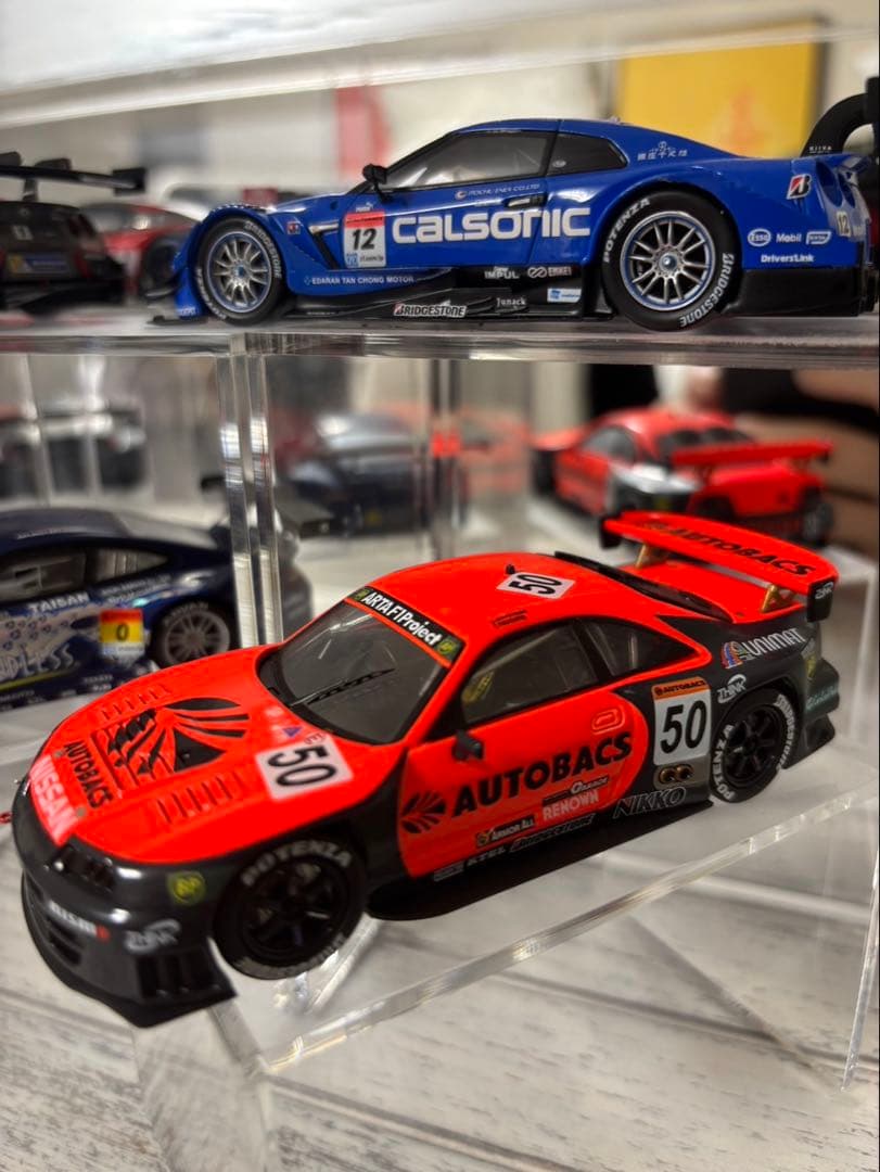 ミニカー7台+アクリルショーケース