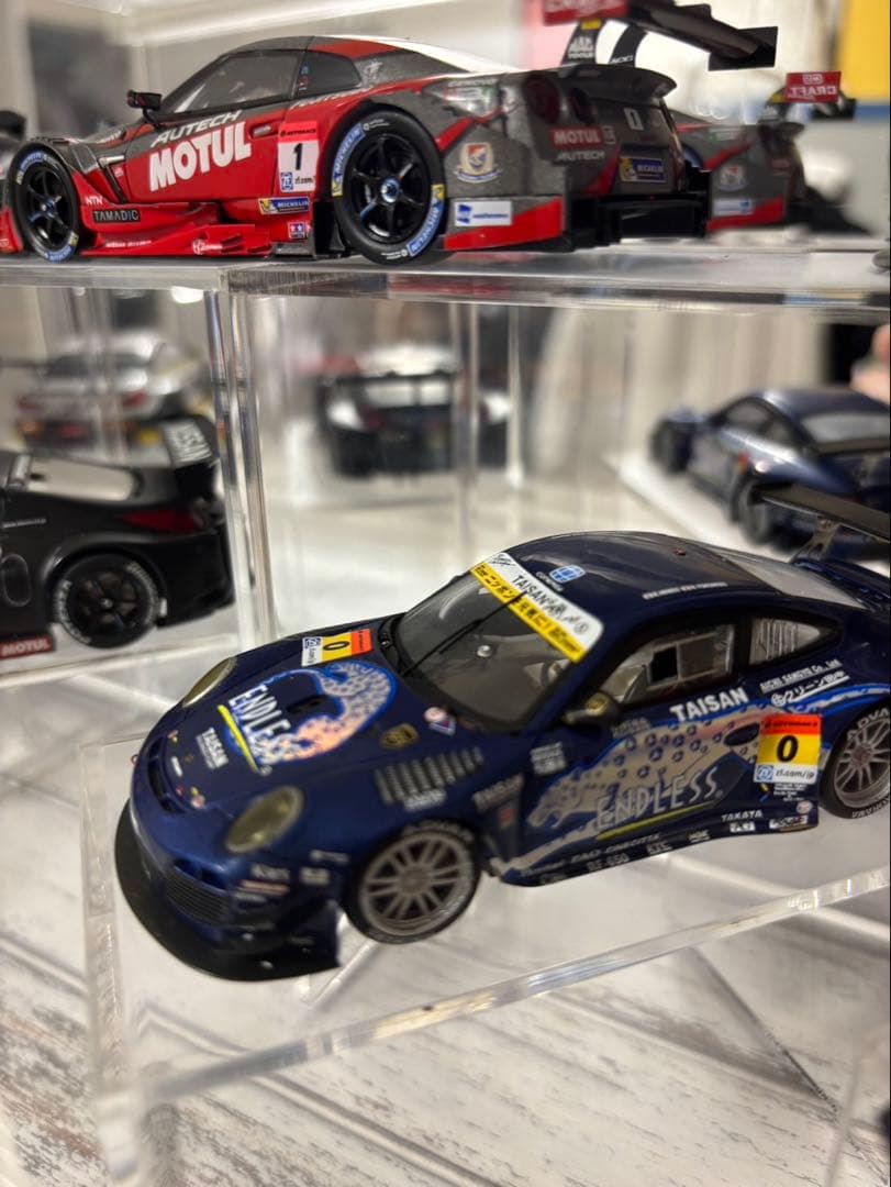 ミニカー7台+アクリルショーケース