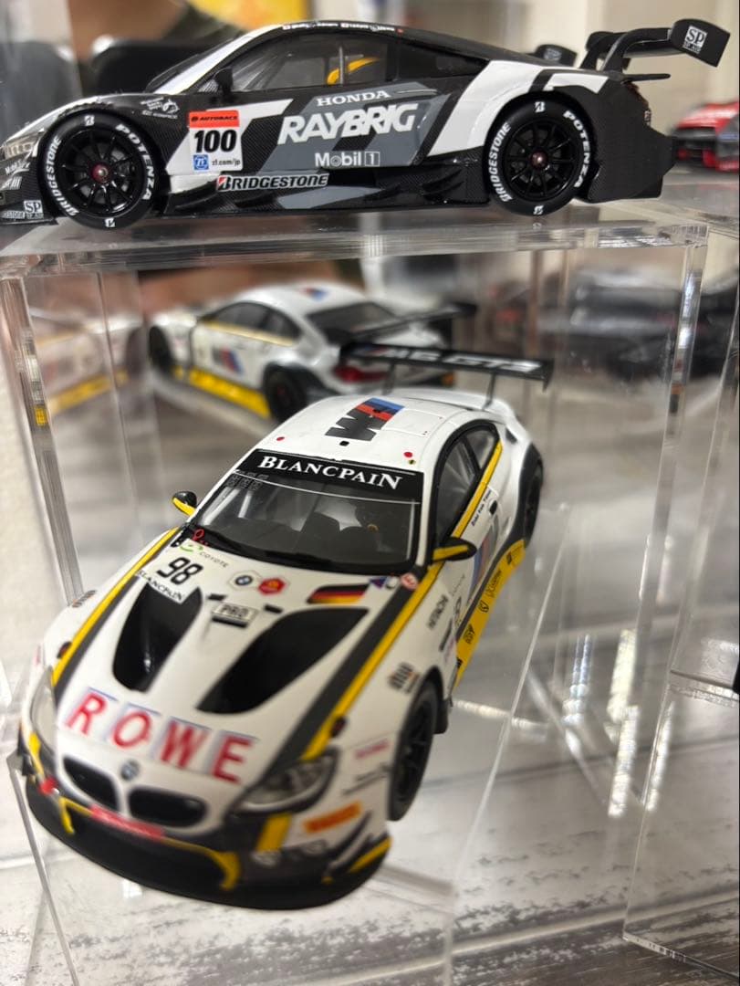 ミニカー7台+アクリルショーケース