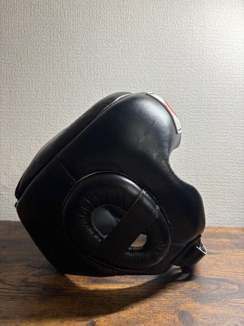 【未使用】Fairtex 黒 ヘッドギア Lサイズ