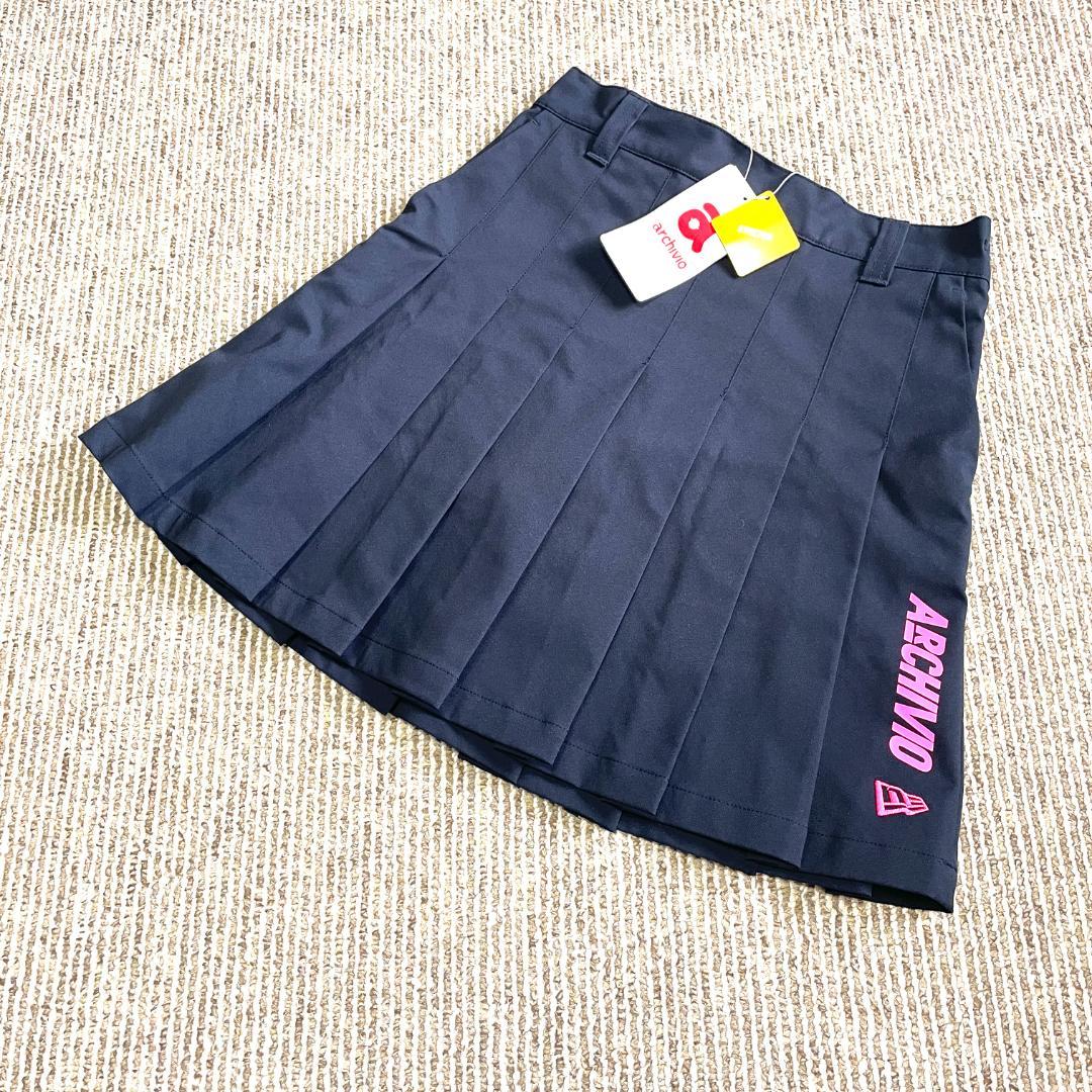 【フォロー割】 新品 アルチビオ×ニューエラゴルフ プリーツスカート サイズ36