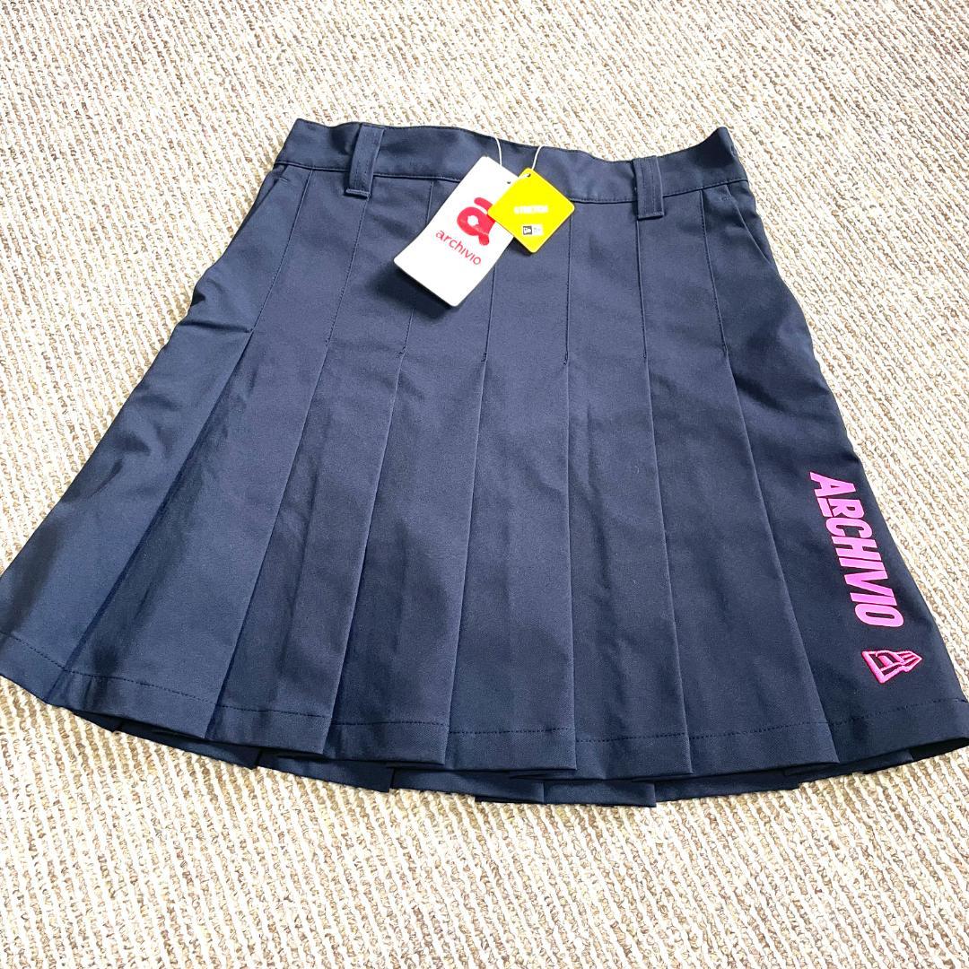 【フォロー割】 新品 アルチビオ×ニューエラゴルフ プリーツスカート サイズ36
