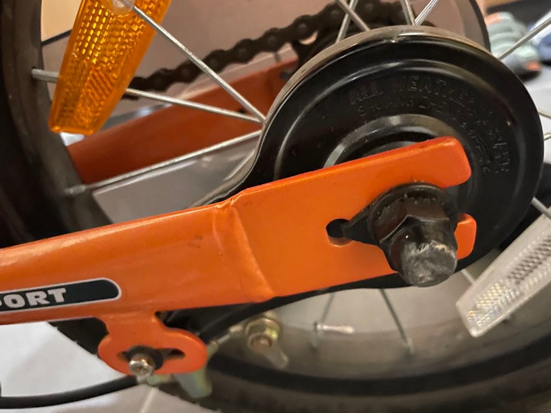 STRIDER キッズバイク オレンジ