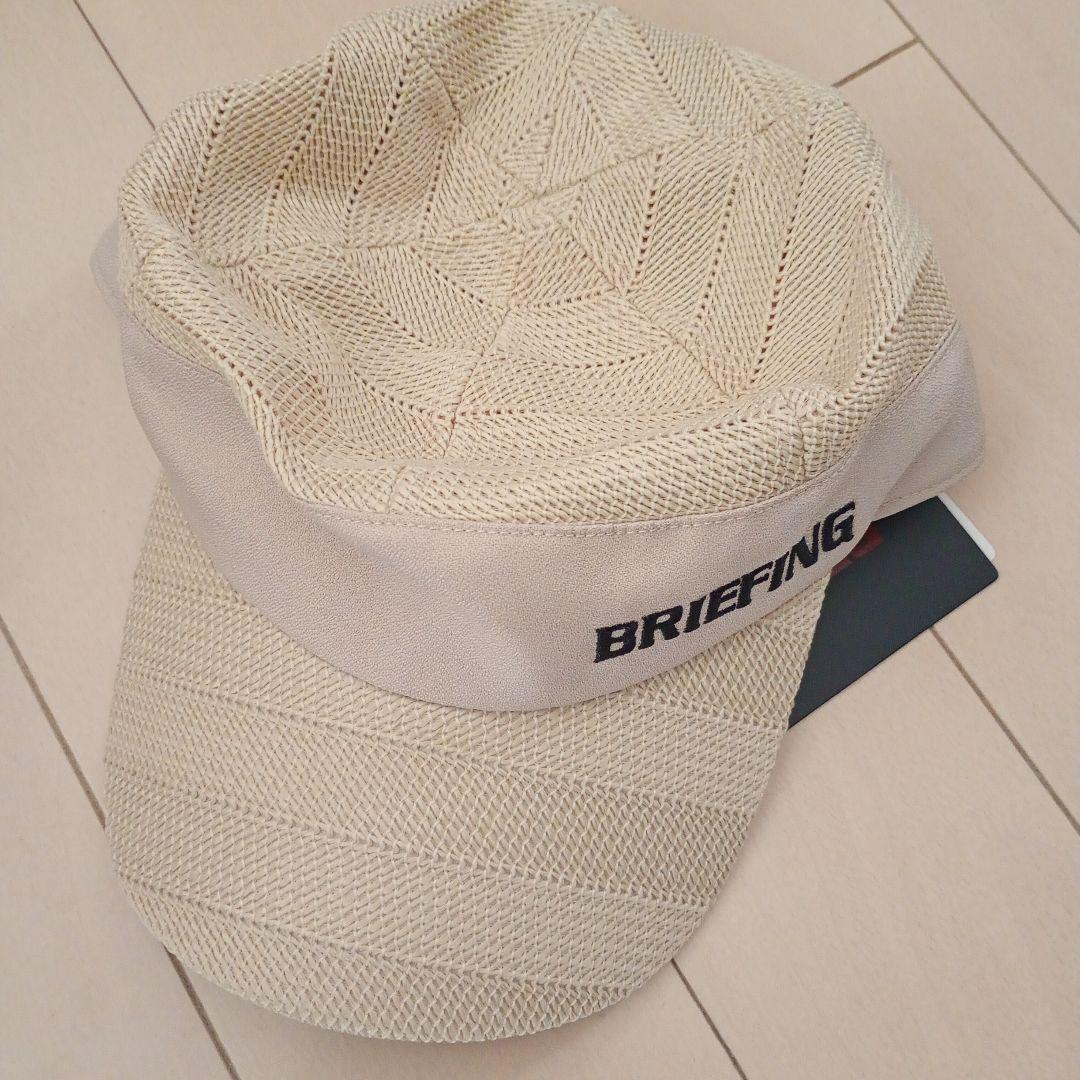 新品！BRIEFING メッシュキャップ ベージュ