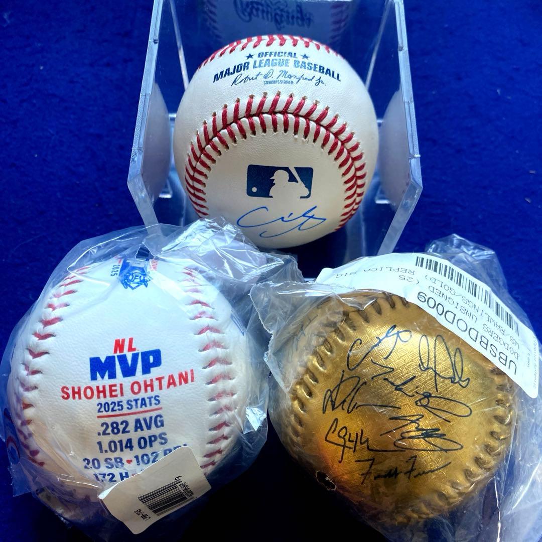 大谷翔平　直筆サインボール　記念ボール　3点セット