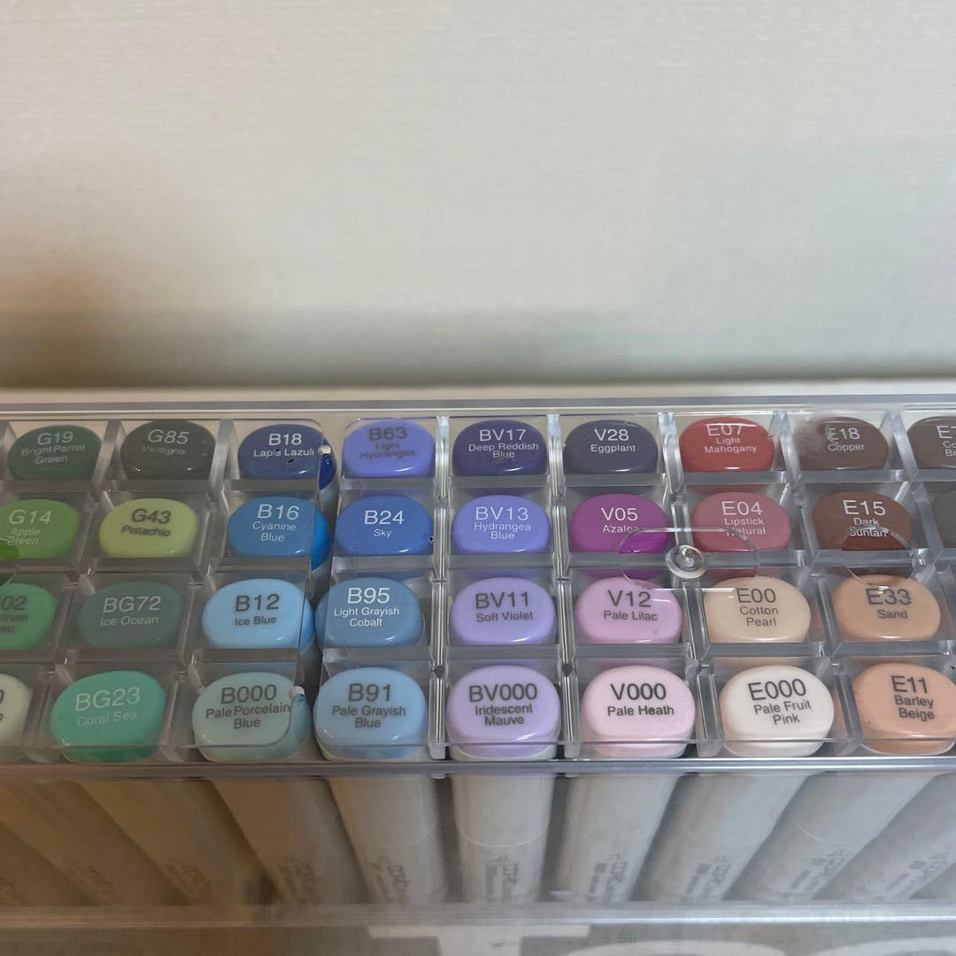 コピックスケッチBasic72colors