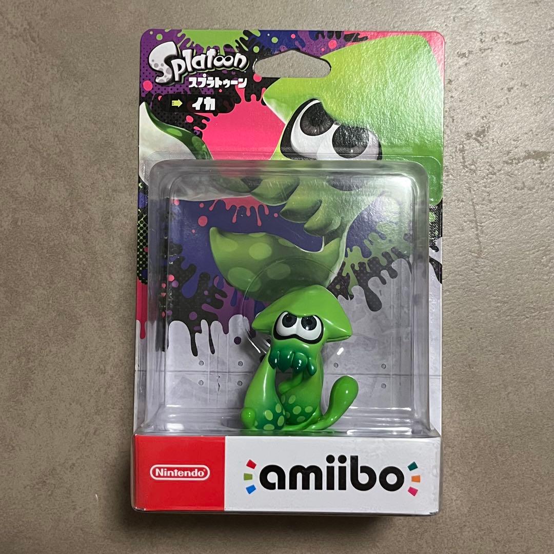 【新品未開封】スプラトゥーン amiibo 4点セット ガール ボーイ イカ