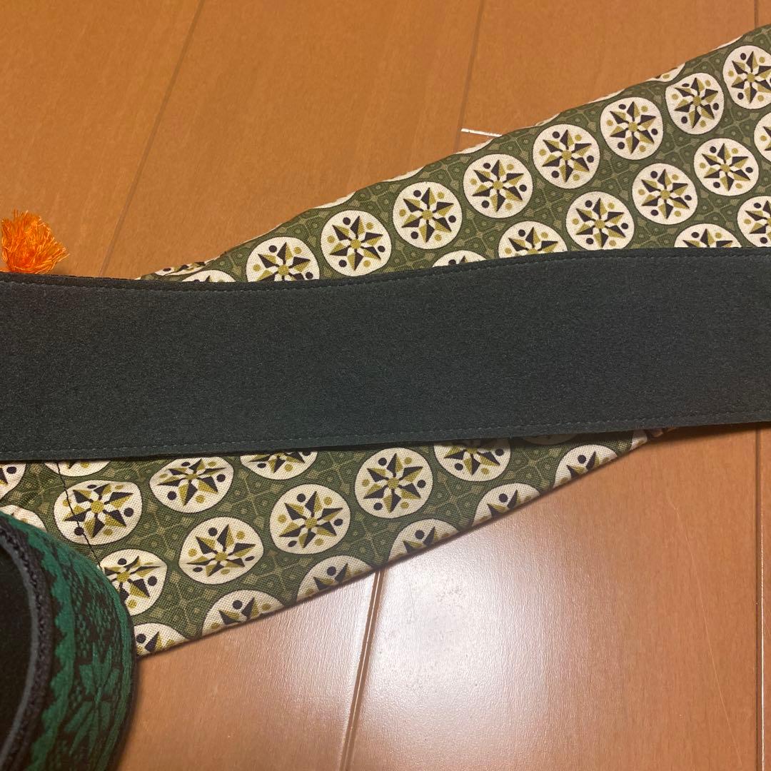 elaraストラップ　エララストラップ　ギターストラップ　緑