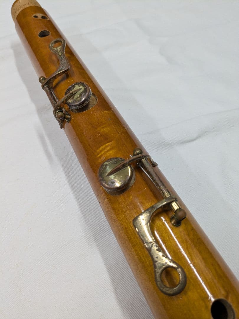 ゼンオン　木製　バスリコーダー　5400B　バロック式