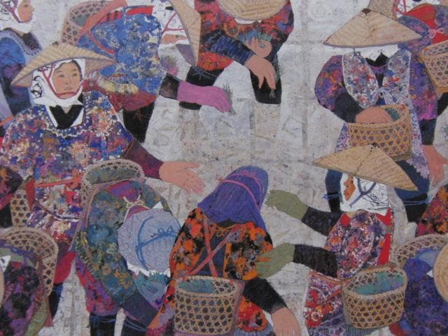 齋藤清策、【五月】、希少な額装用画集画、新品高級額 額装付、状態良好