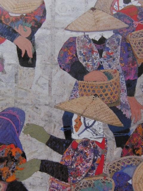 齋藤清策、【五月】、希少な額装用画集画、新品高級額 額装付、状態良好