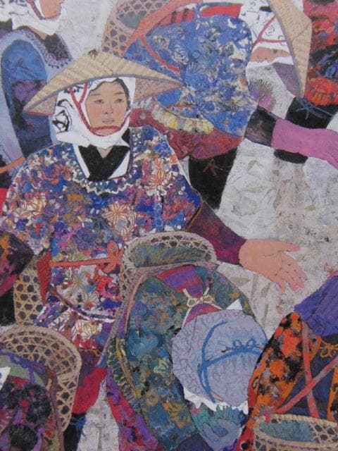 齋藤清策、【五月】、希少な額装用画集画、新品高級額 額装付、状態良好