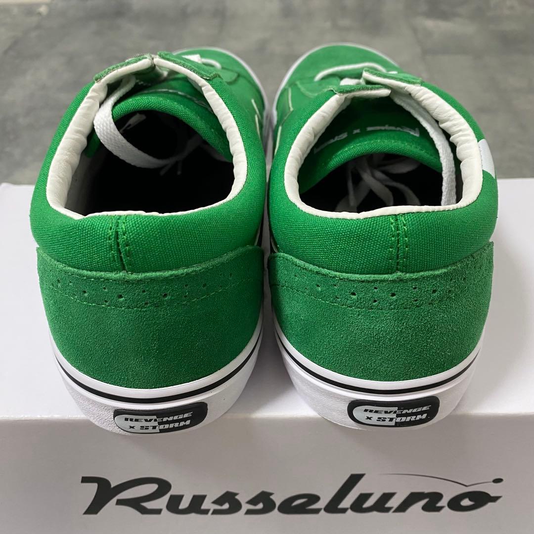 【新品】Russelunoラッセルノ コラボ ゴルフシューズ　グリーン　27cm