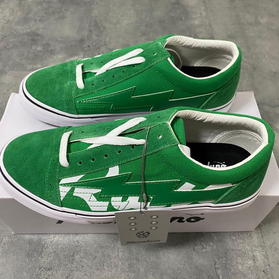 【新品】Russelunoラッセルノ コラボ ゴルフシューズ　グリーン　27cm