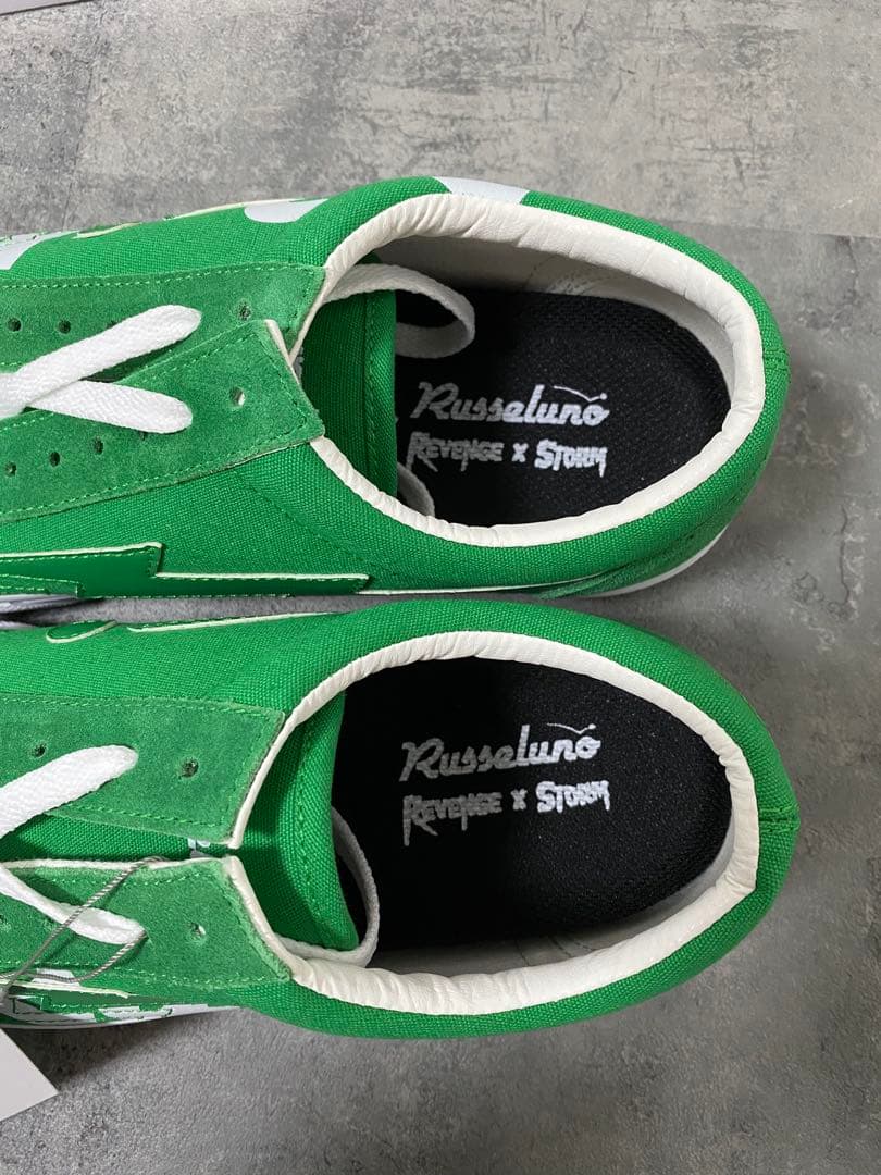 【新品】Russelunoラッセルノ コラボ ゴルフシューズ　グリーン　27cm