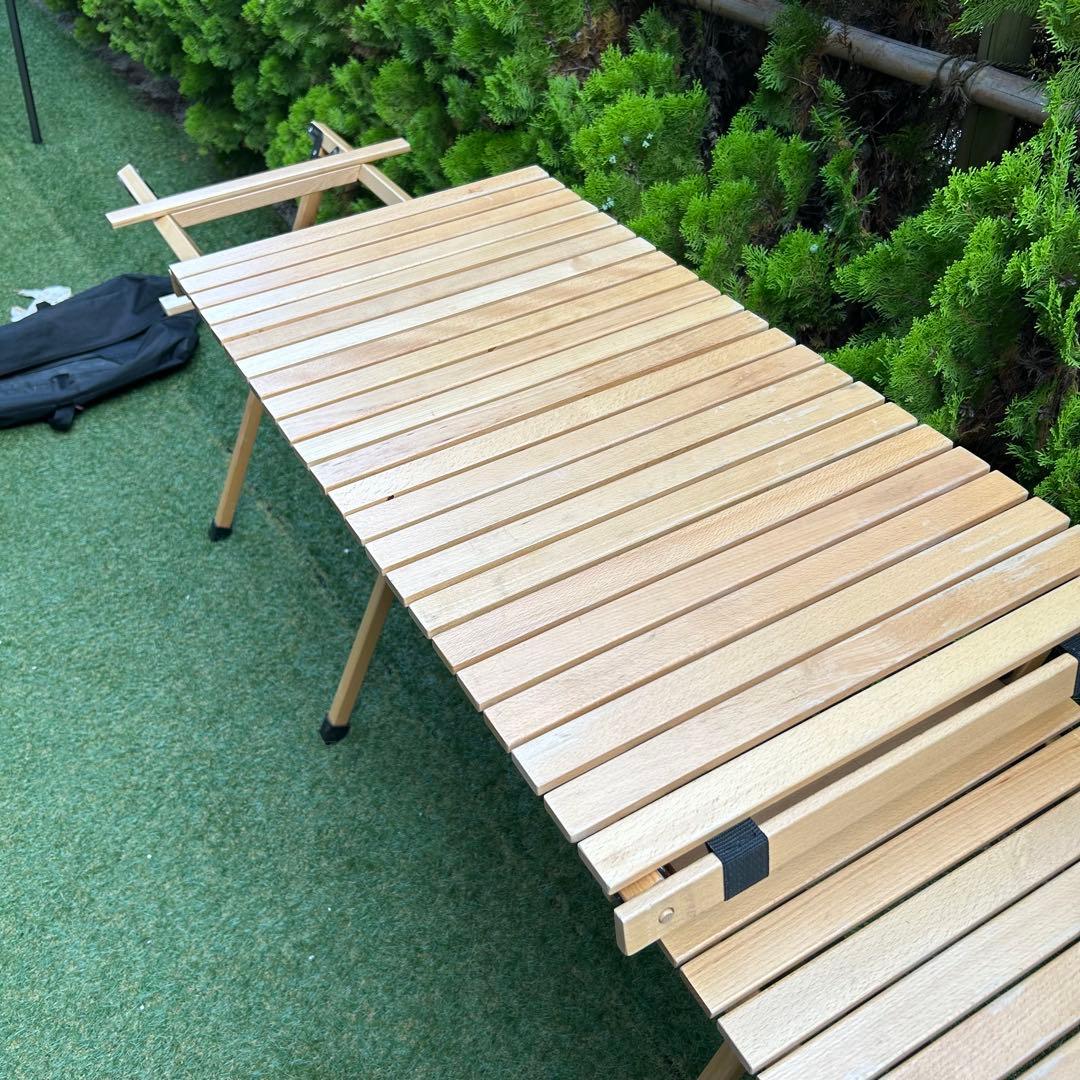 FIELDOOR ロールウッドキッチンテーブル ウッドロールキッチンテーブル