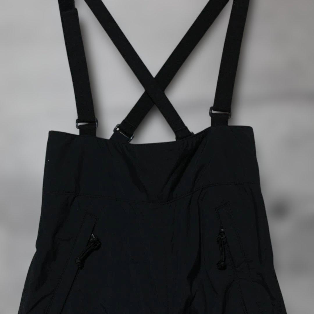 【極美品 高撥水】カナダ製 高機能 ビブパンツ【M】NAVARRO スノーパンツ